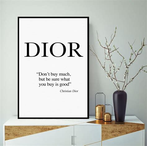 dior wall art vintage.